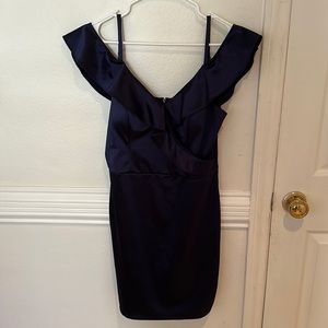 BCX Navy blue cocktail dress